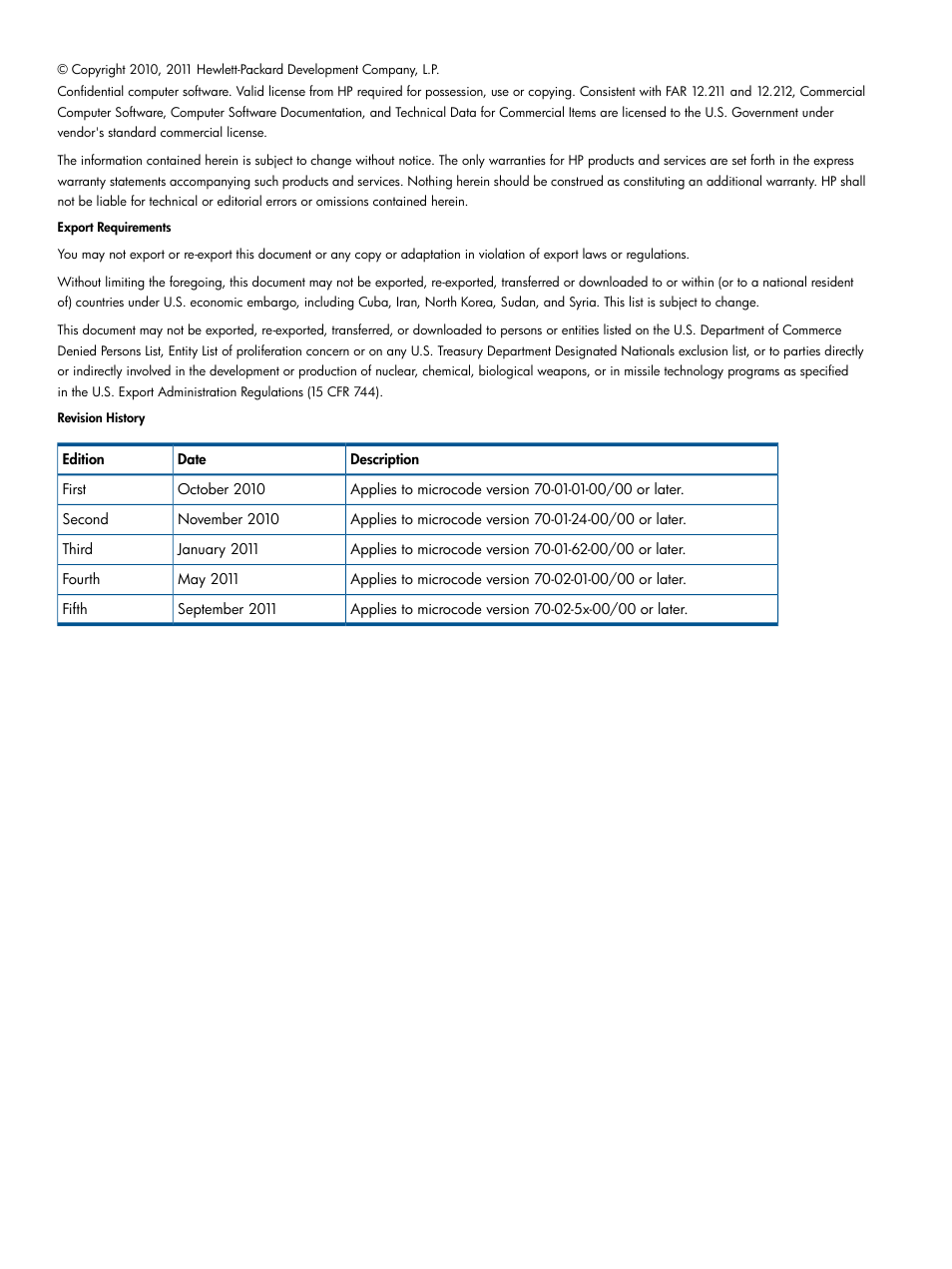 HP XP P9000 for Compatible PAV Software Licenses User Manual | Page 2 / 36