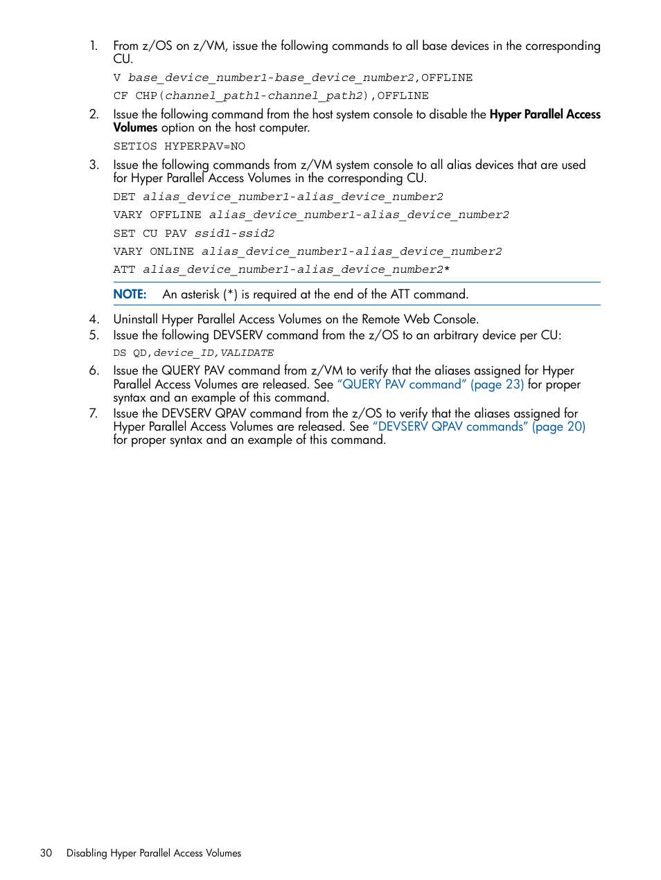 HP XP P9000 for Compatible PAV Software Licenses User Manual | Page 30 / 36