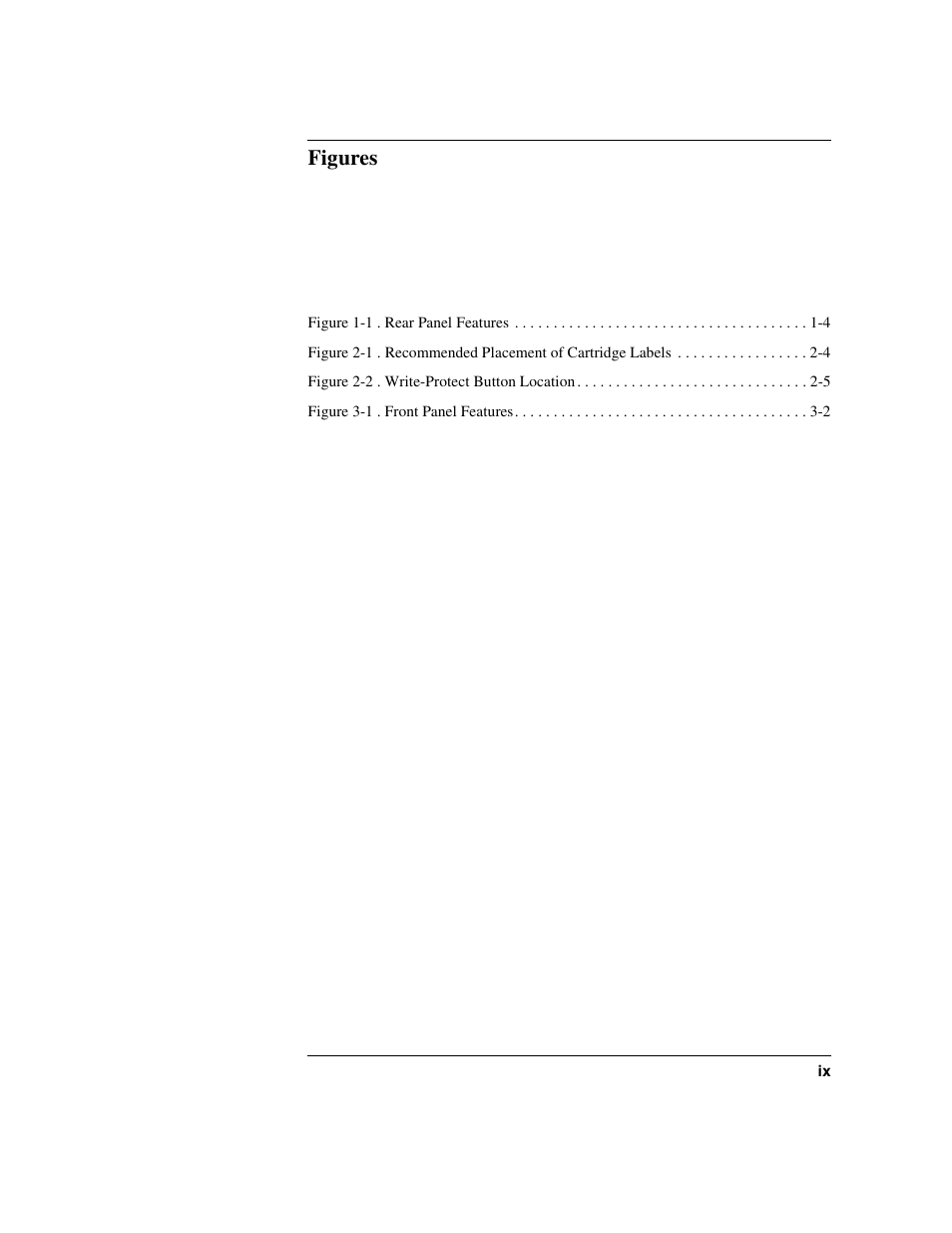 Figures | HP Optical Jukeboxes User Manual | Page 9 / 77