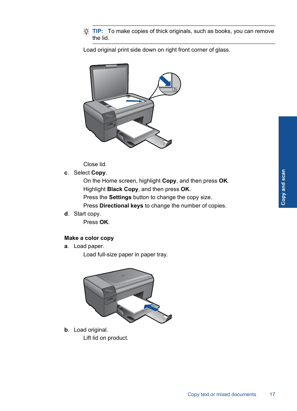 HP Photosmart Wireless e-All-in-One Printer - B110e User Manual | Page 19 / 56