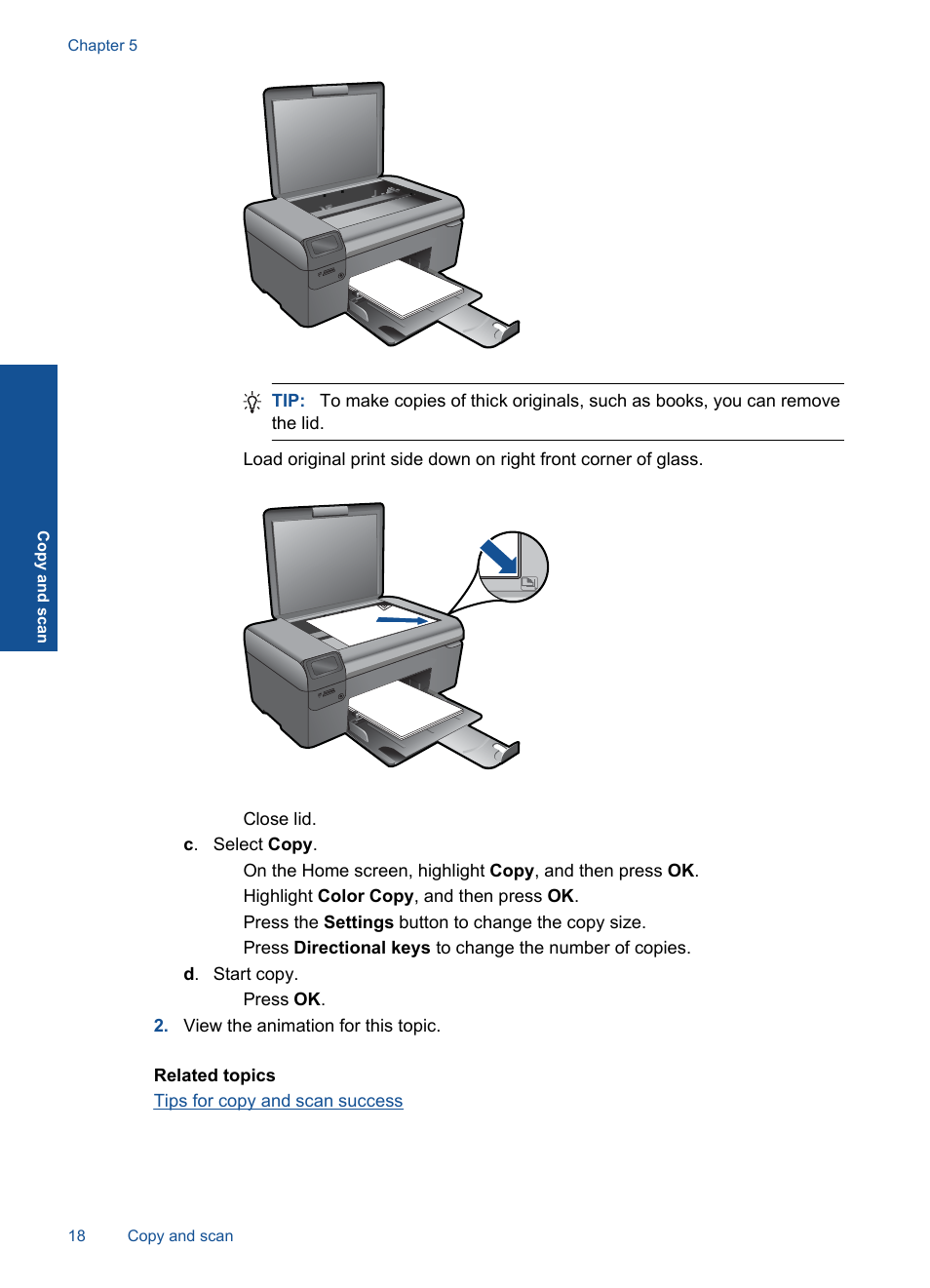 HP Photosmart Wireless e-All-in-One Printer - B110e User Manual | Page 20 / 56