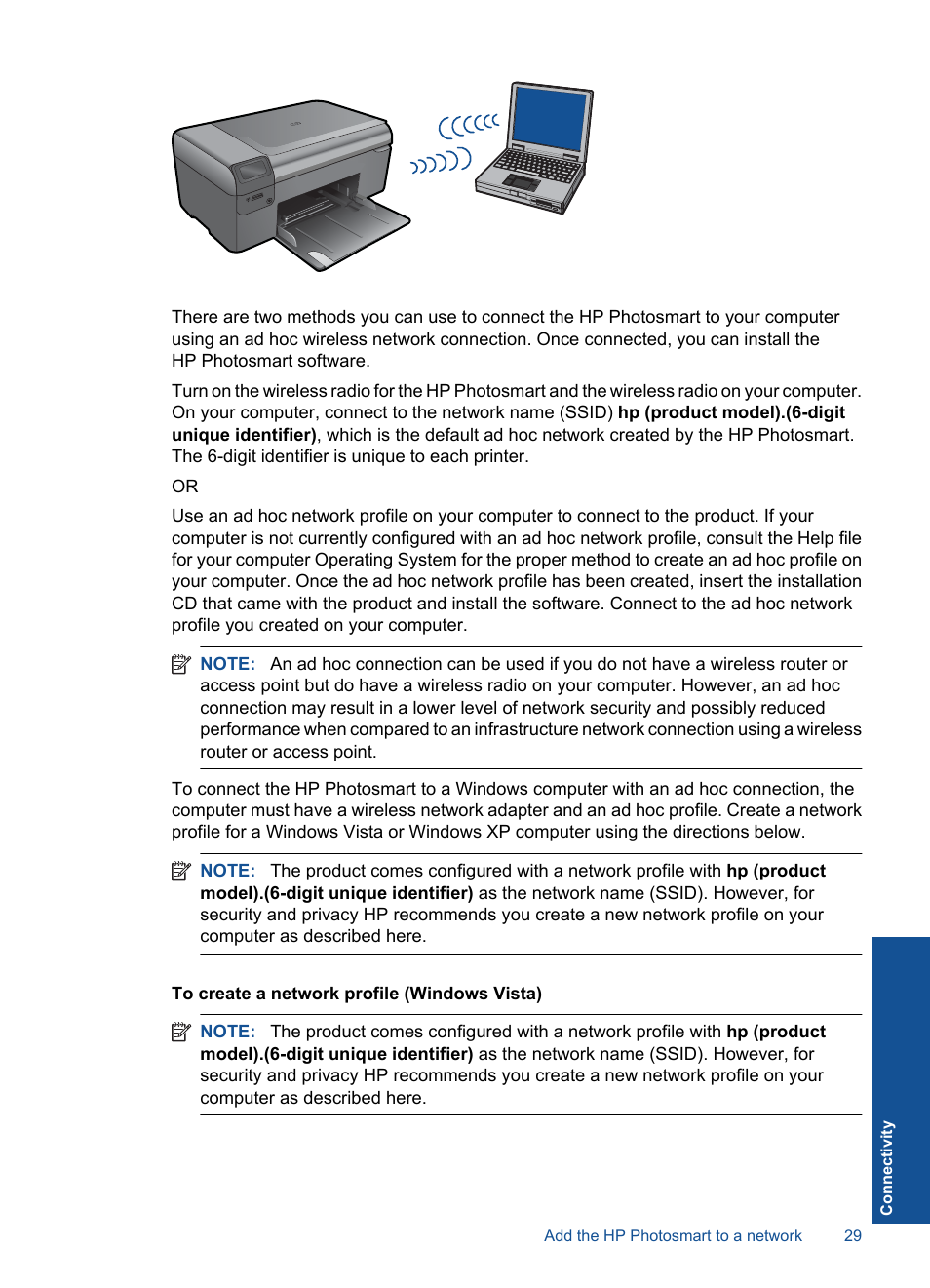 HP Photosmart Wireless e-All-in-One Printer - B110e User Manual | Page 31 / 56