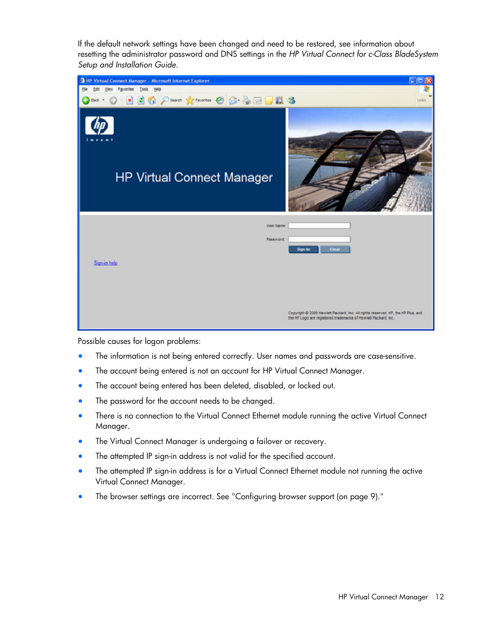 HP Virtual Connect Flex-10 10Gb Ethernet Module for c-Class BladeSystem User Manual | Page 12 / 169