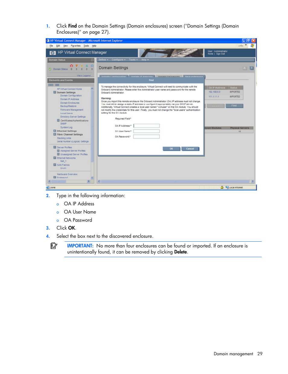 HP Virtual Connect Flex-10 10Gb Ethernet Module for c-Class BladeSystem User Manual | Page 29 / 169