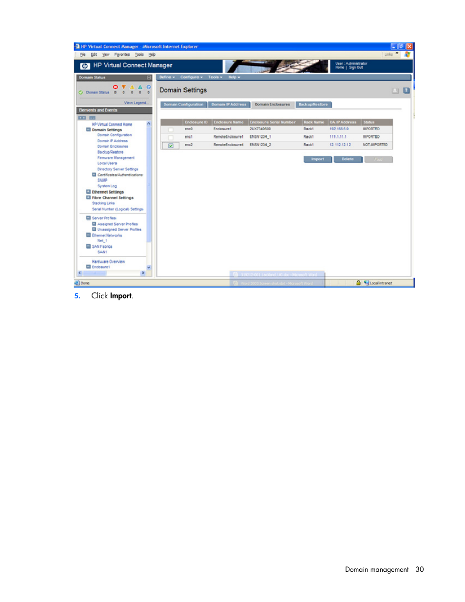 HP Virtual Connect Flex-10 10Gb Ethernet Module for c-Class BladeSystem User Manual | Page 30 / 169