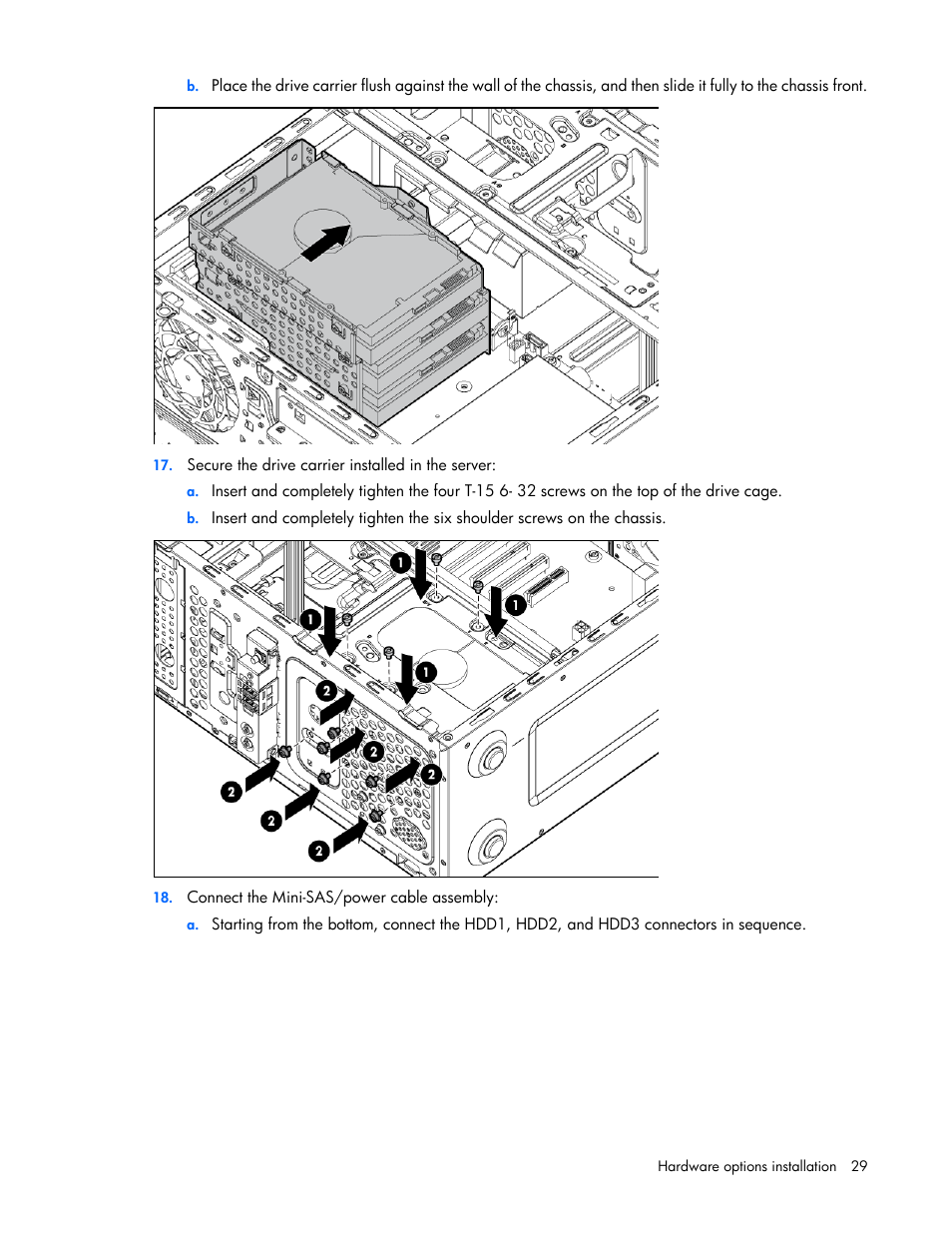 HP ProLiant ML10 Server User Manual | Page 29 / 76