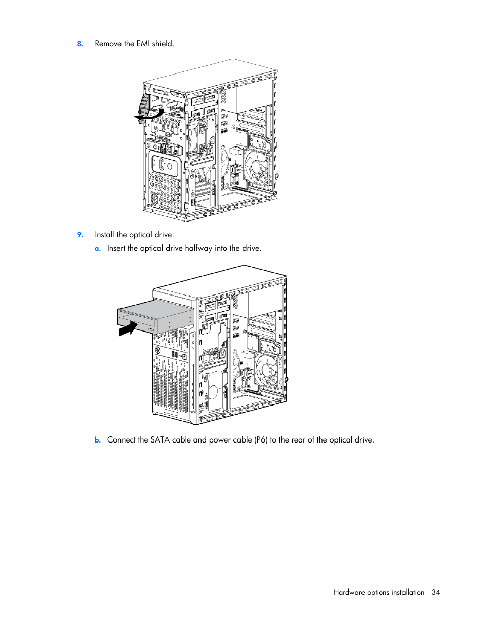 HP ProLiant ML10 Server User Manual | Page 34 / 76