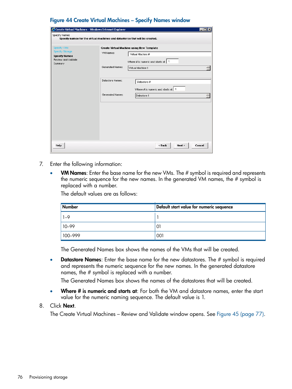 HP OneView for VMware vCenter User Manual | Page 76 / 107