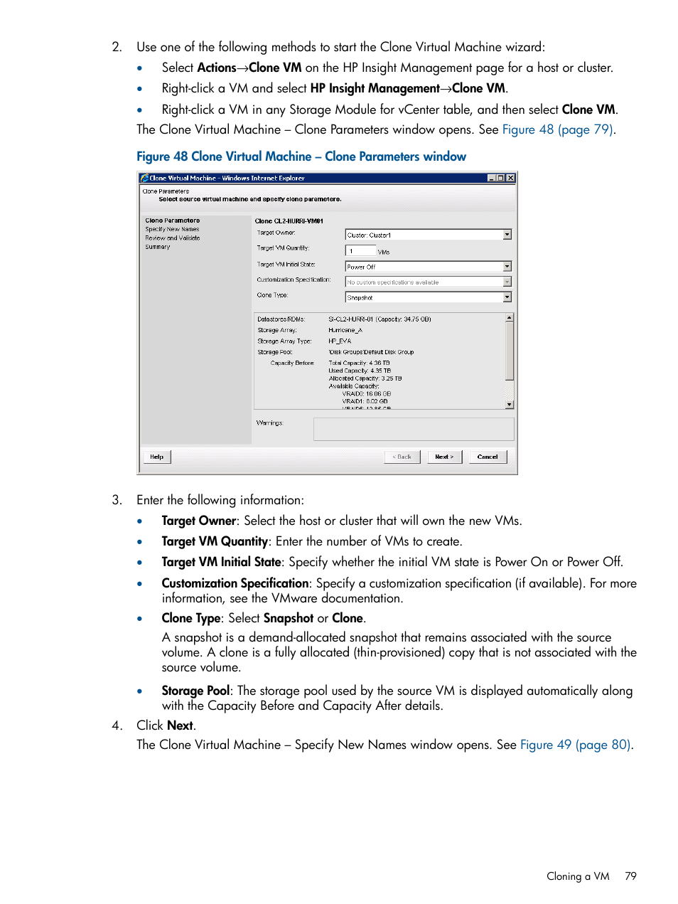 HP OneView for VMware vCenter User Manual | Page 79 / 107