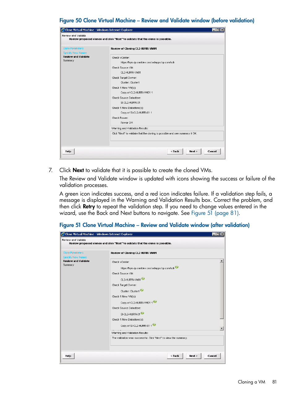 HP OneView for VMware vCenter User Manual | Page 81 / 107