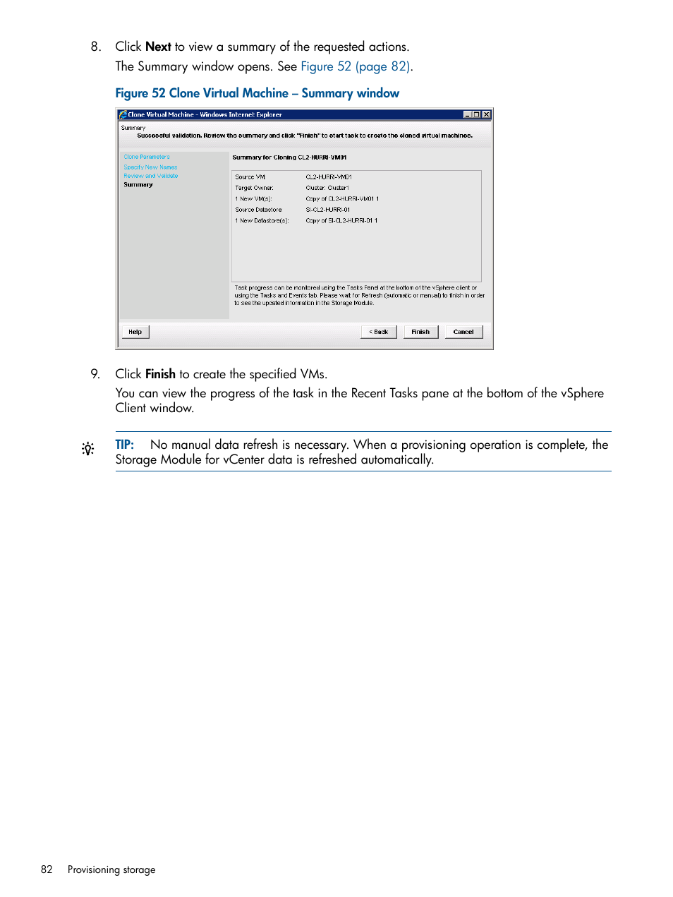 HP OneView for VMware vCenter User Manual | Page 82 / 107