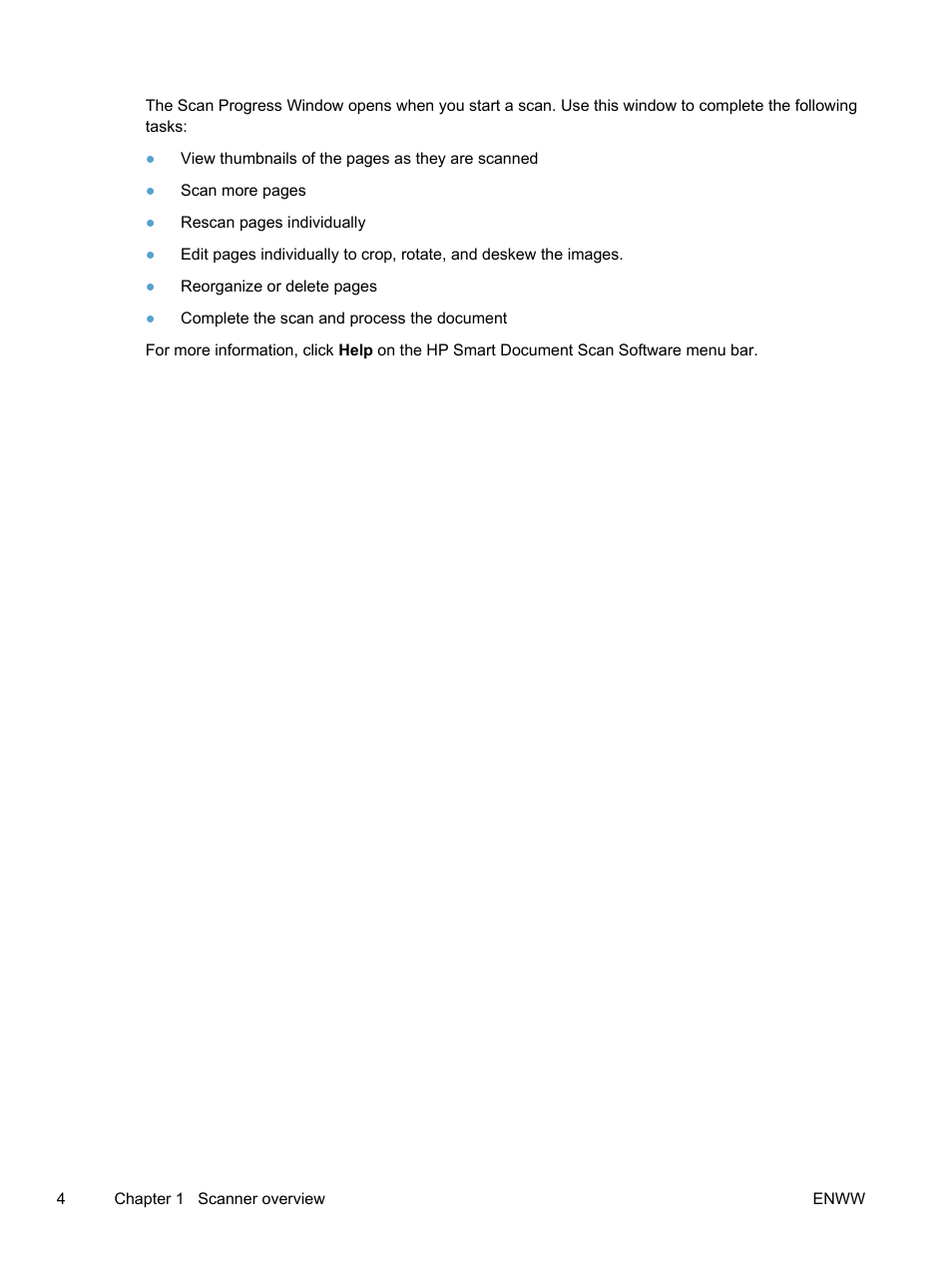 HP Scanjet Enterprise 7500 Flatbed Scanner User Manual | Page 10 / 62