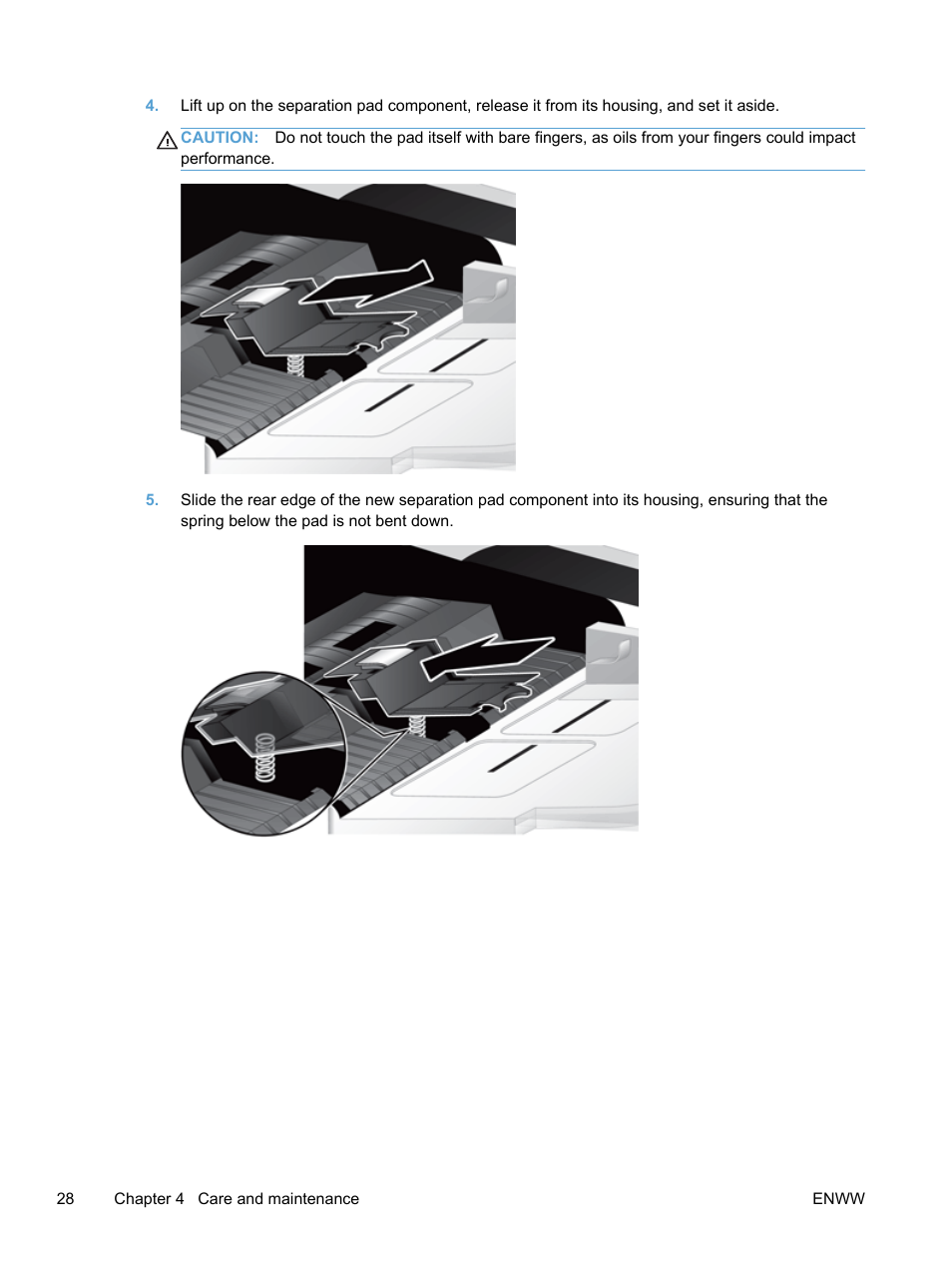 HP Scanjet Enterprise 7500 Flatbed Scanner User Manual | Page 34 / 62