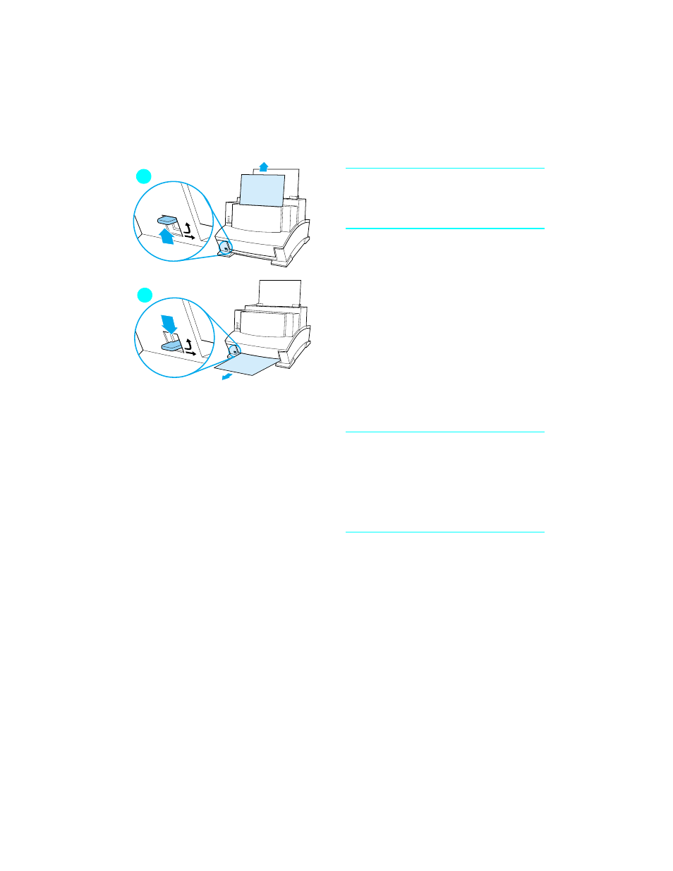 Memilih jalur keluaran kertas, Menambah kertas | HP LaserJet 6L Pro Printer User Manual | Page 117 / 178