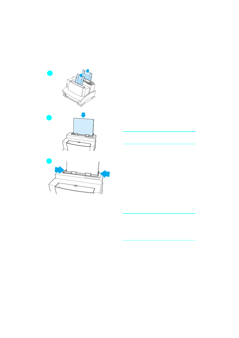 Loading paper into the printer | HP LaserJet 6L Pro Printer User Manual | Page 16 / 178