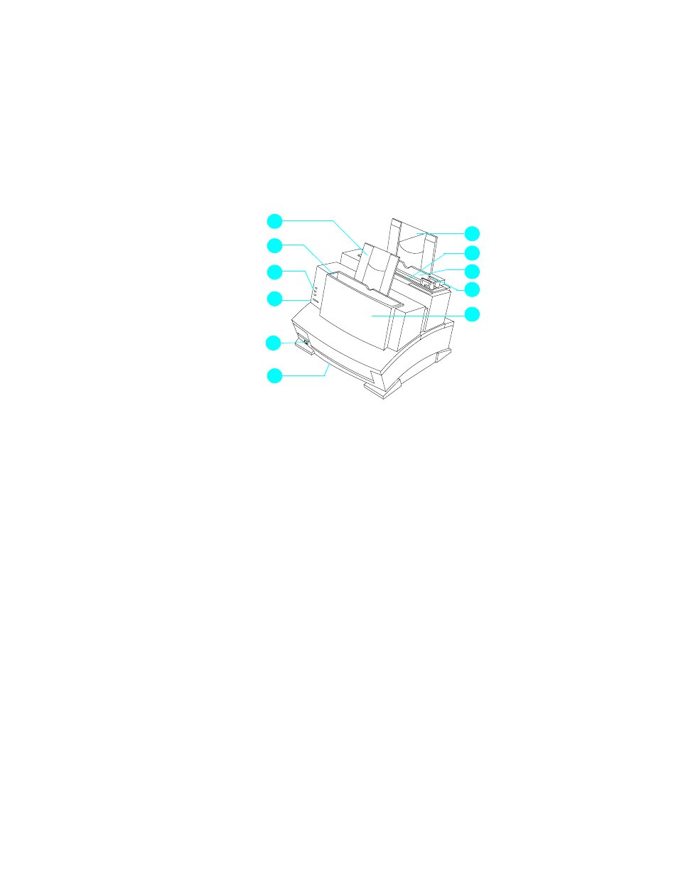 Mengenali bagian-bagian printer | HP LaserJet 6L Pro Printer User Manual | Page 96 / 178