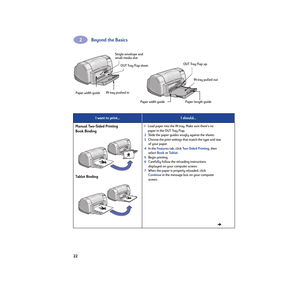 Beyond the basics | HP Deskjet 932c Printer User Manual | Page 28 / 74