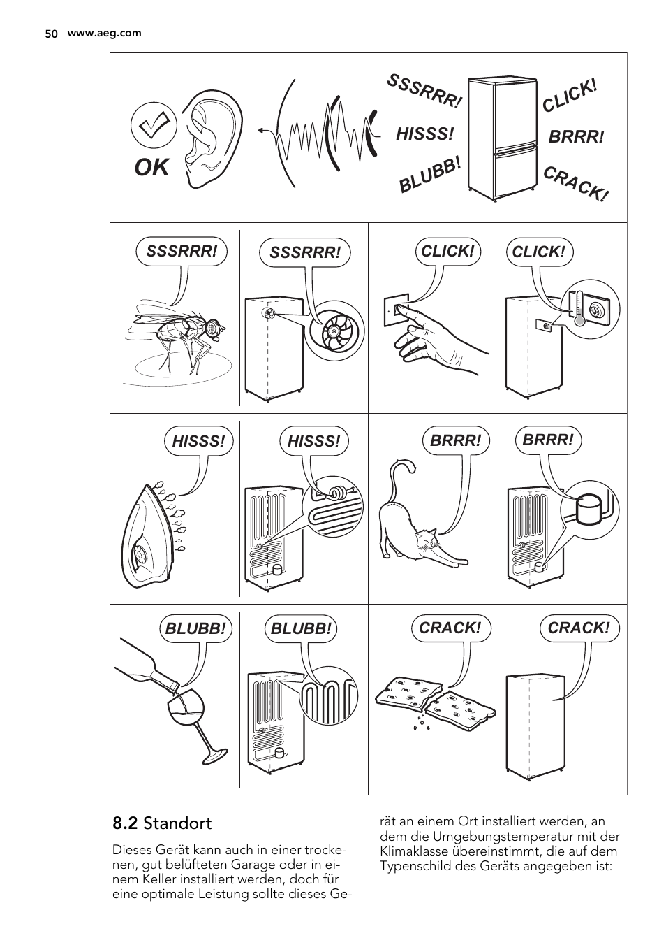 AEG S72300DSX1 User Manual | Page 50 / 68