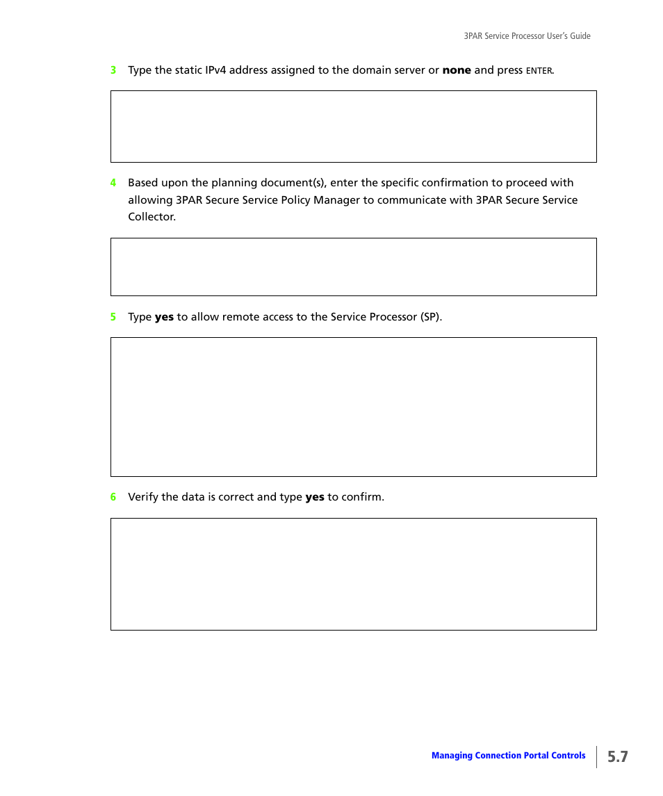 HP 3PAR Service Processors User Manual | Page 55 / 80