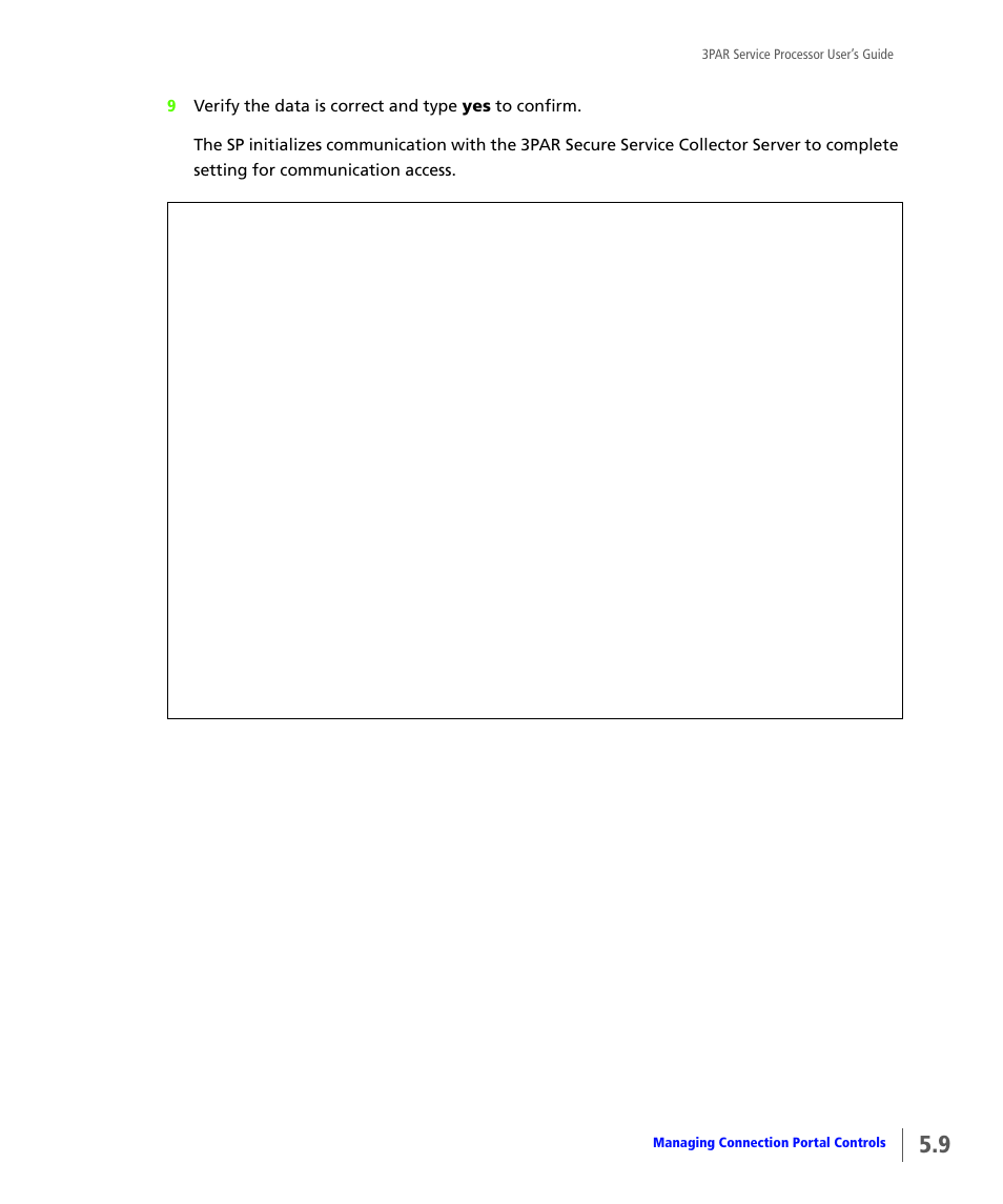 HP 3PAR Service Processors User Manual | Page 57 / 80