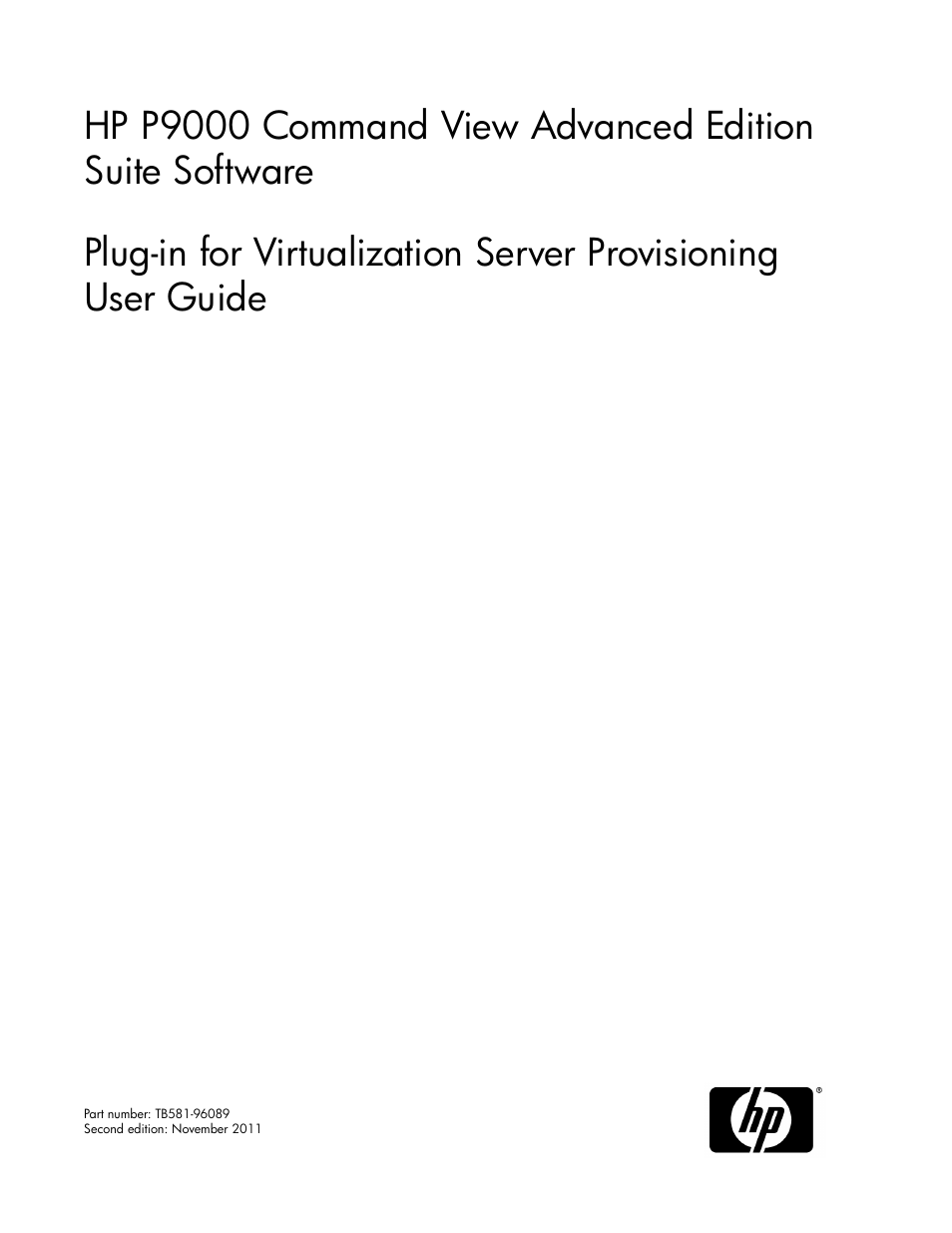 HP XP Array Manager Software User Manual | 46 pages