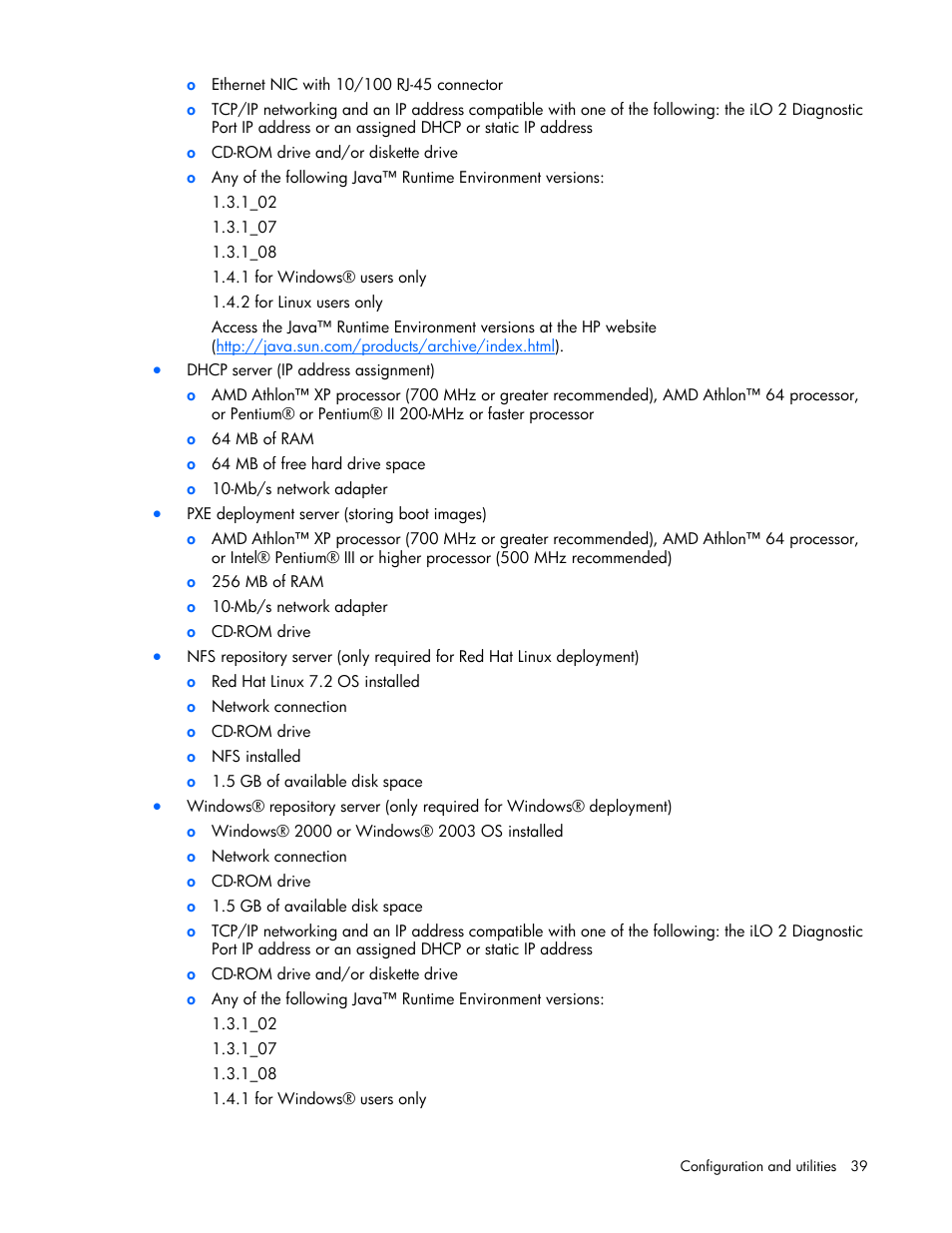 HP ProLiant BL20p G4 Server-Blade User Manual | Page 39 / 91