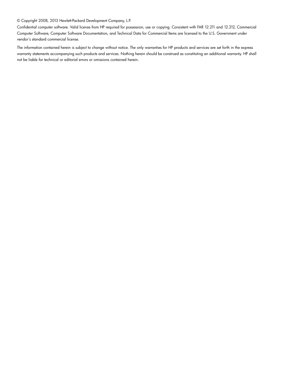 HP P6000 Command View Software User Manual | Page 2 / 29
