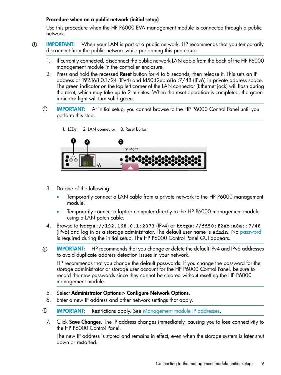 HP P6000 Command View Software User Manual | Page 9 / 29