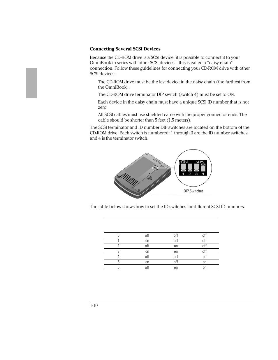 HP OmniBook 800 Notebook PC User Manual | Page 10 / 21