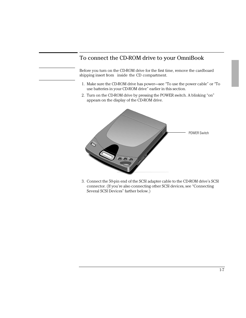 HP OmniBook 800 Notebook PC User Manual | Page 7 / 21