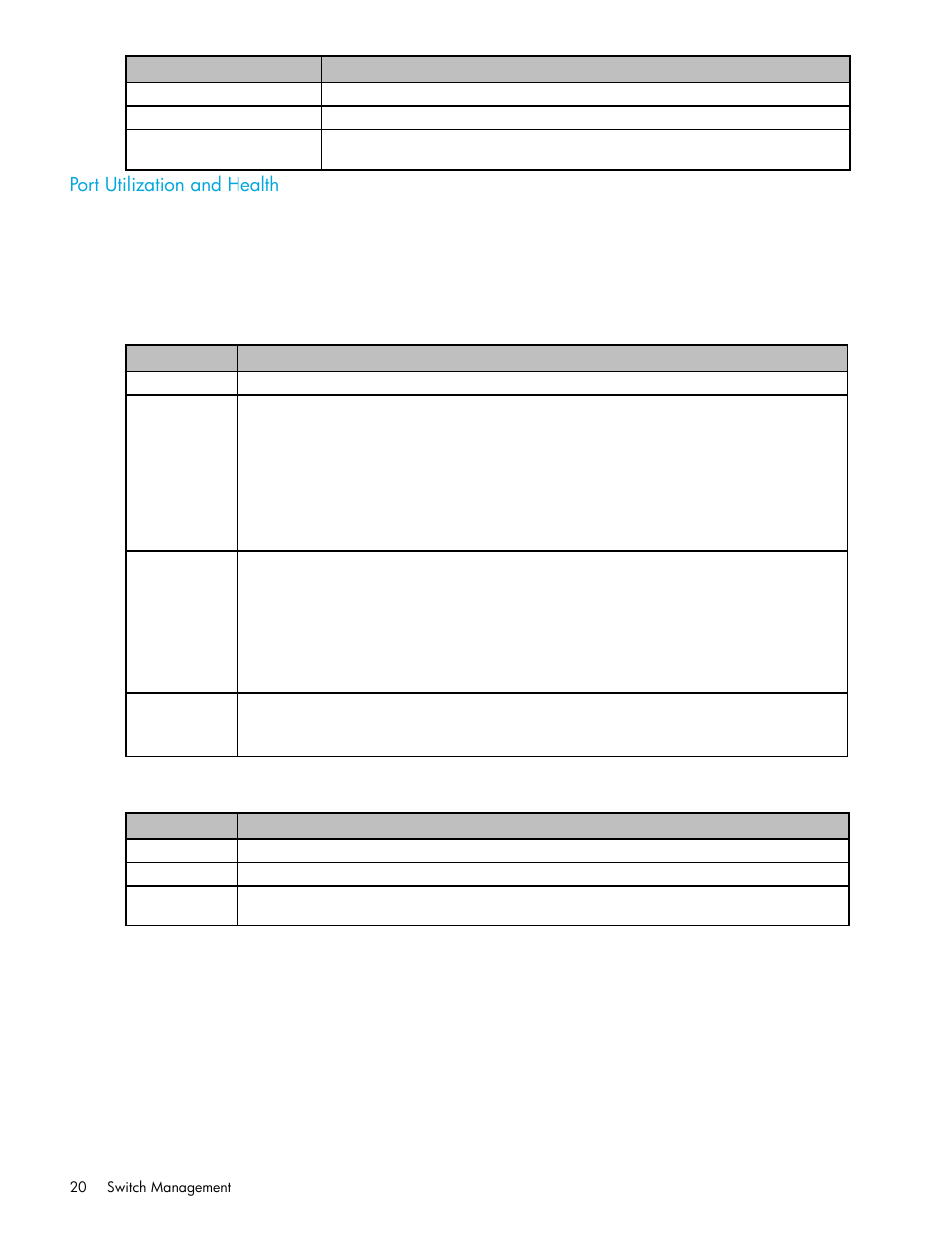 Port utilization and health | HP Storage EVA Capacity Upgrades User Manual | Page 20 / 54