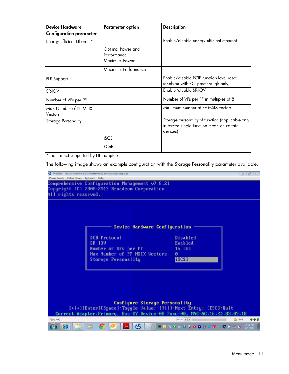 HP Ethernet 10Gb 2-port 530T Adapter User Manual | Page 11 / 43
