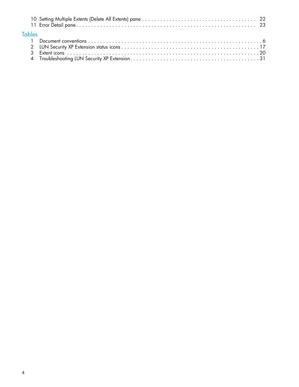 HP StorageWorks XP Remote Web Console Software User Manual | Page 4 / 34