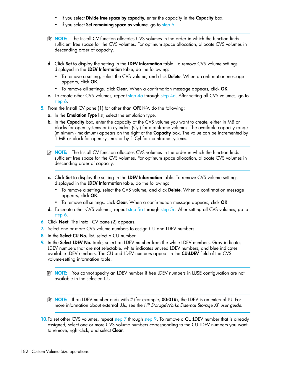 Step 5 | HP StorageWorks XP Remote Web Console Software User Manual | Page 182 / 198