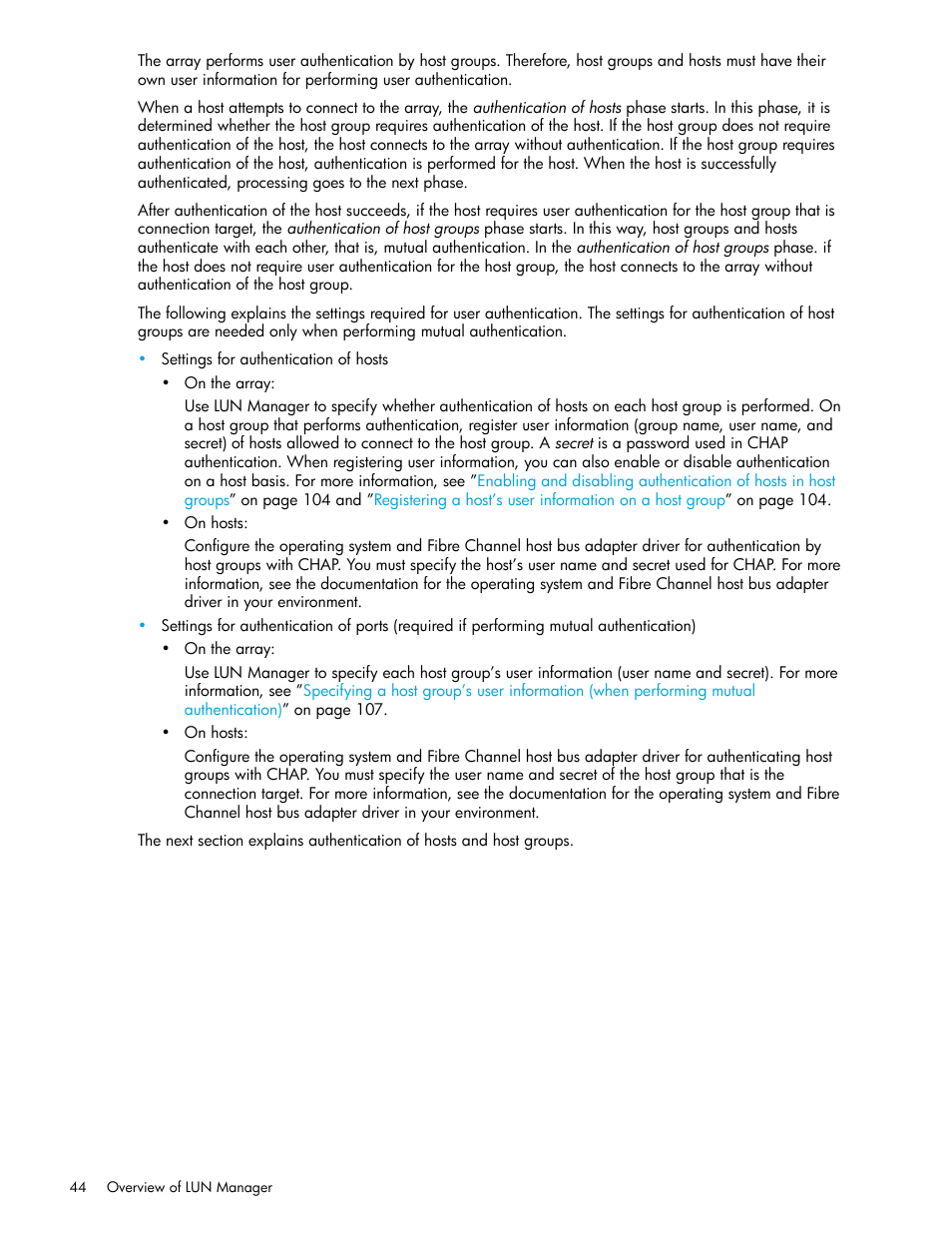 HP StorageWorks XP Remote Web Console Software User Manual | Page 44 / 198