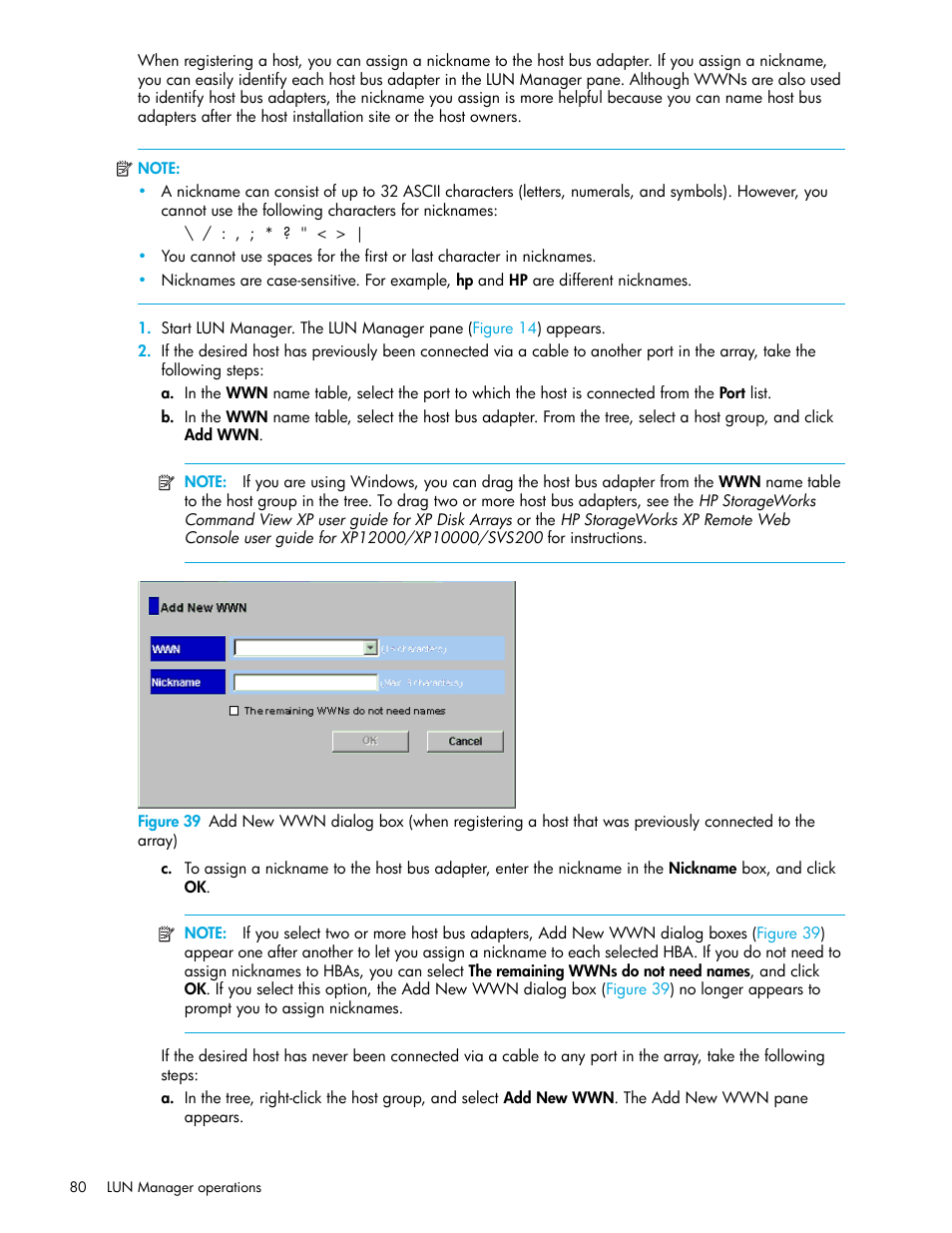HP StorageWorks XP Remote Web Console Software User Manual | Page 80 / 198