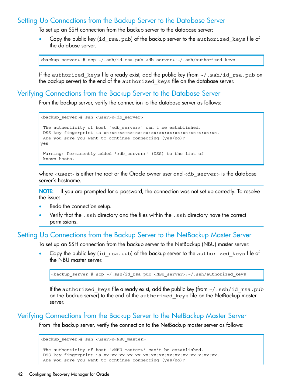 HP 3PAR Application Software Suite for Oracle User Manual | Page 42 / 223