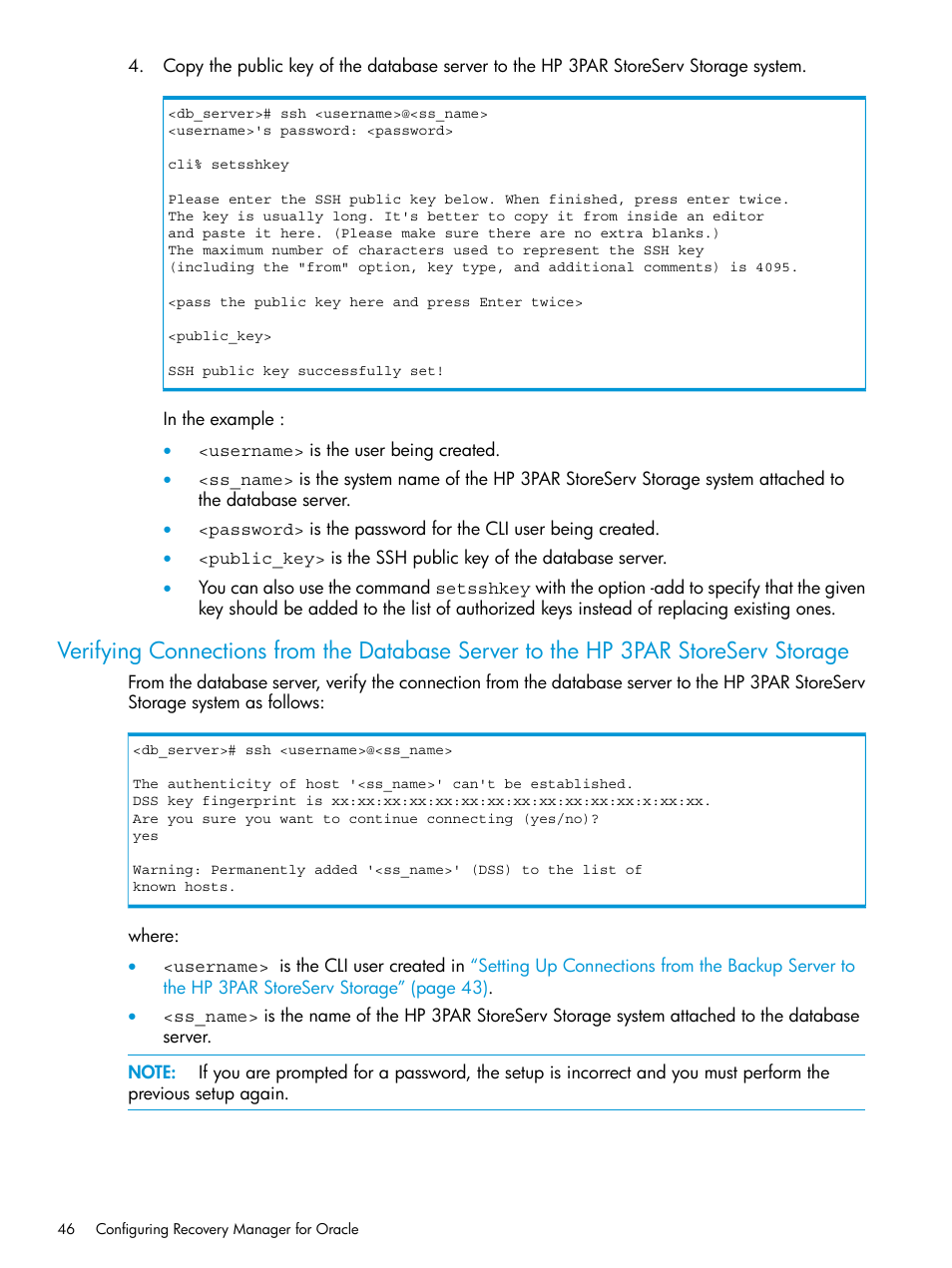 HP 3PAR Application Software Suite for Oracle User Manual | Page 46 / 223