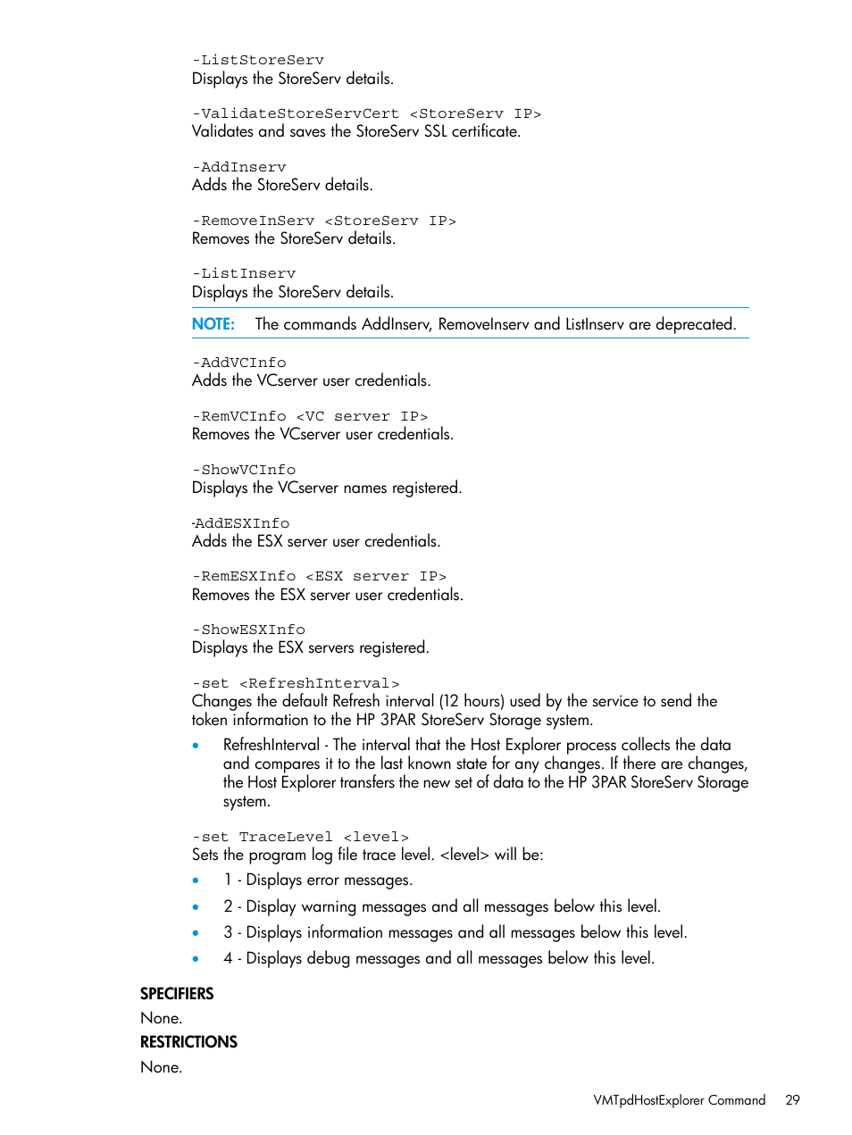 HP 3PAR Host Explorer Software User Manual | Page 29 / 34