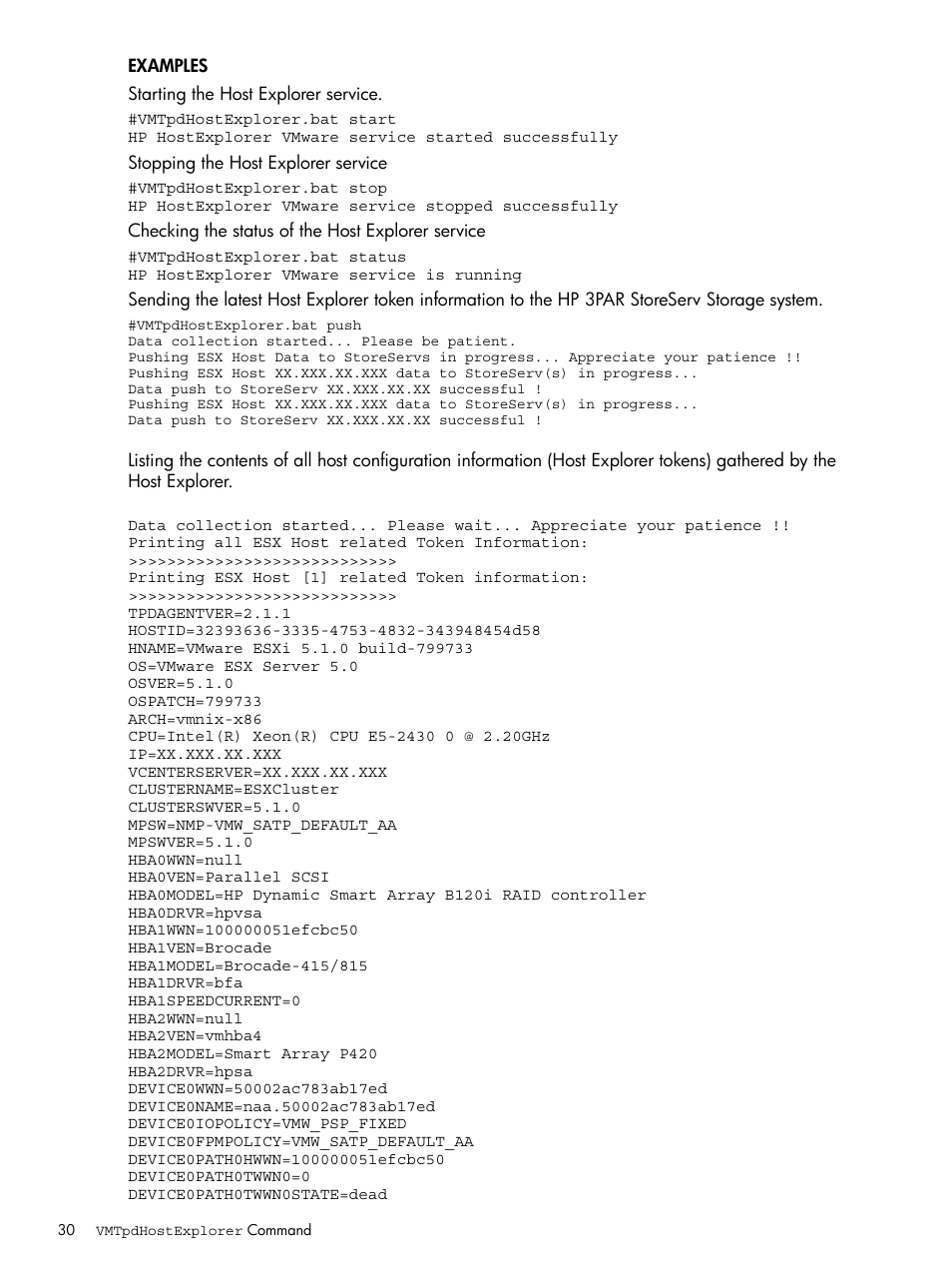 HP 3PAR Host Explorer Software User Manual | Page 30 / 34