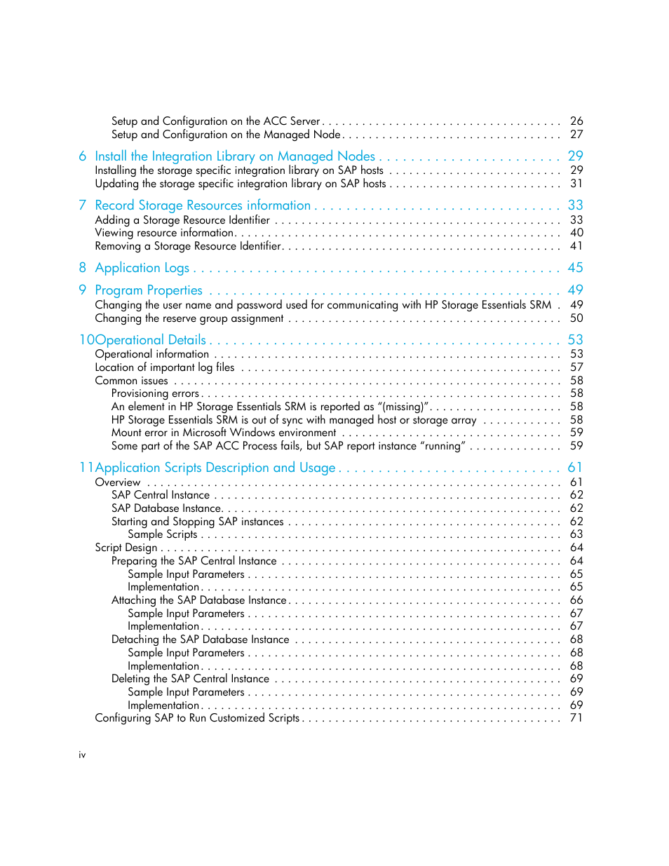 HP Storage Essentials Standard Edition SRM Software User Manual | Page 4 / 90