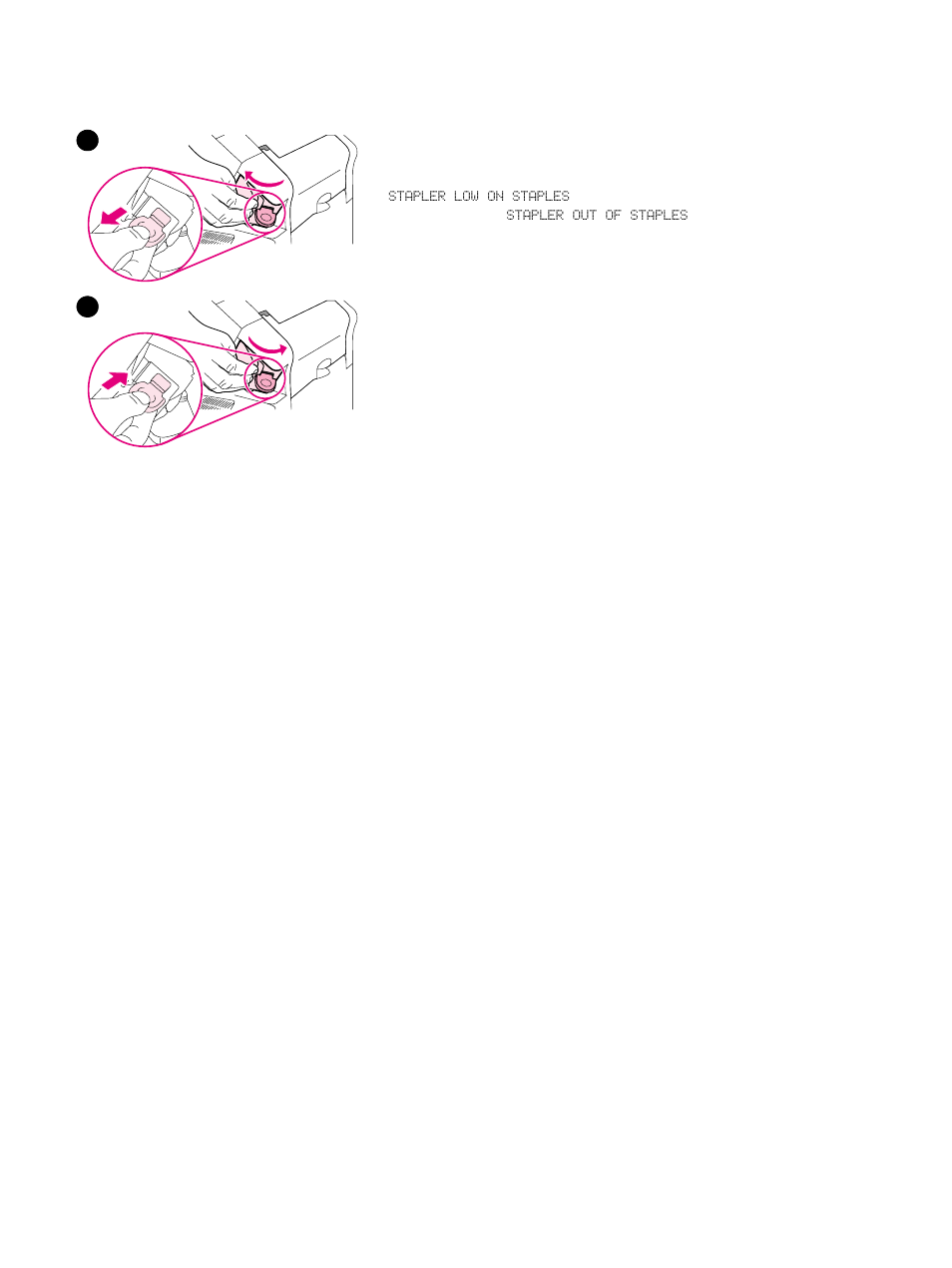 Loading staples | HP LaserJet 4300 Printer series User Manual | Page 43 / 218