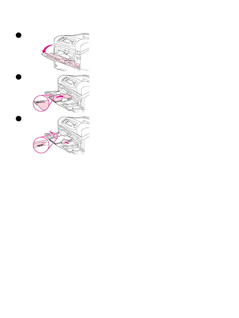 Loading envelopes in tray1, Loading envelopes in tray 1 | HP LaserJet 4300 Printer series User Manual | Page 54 / 218