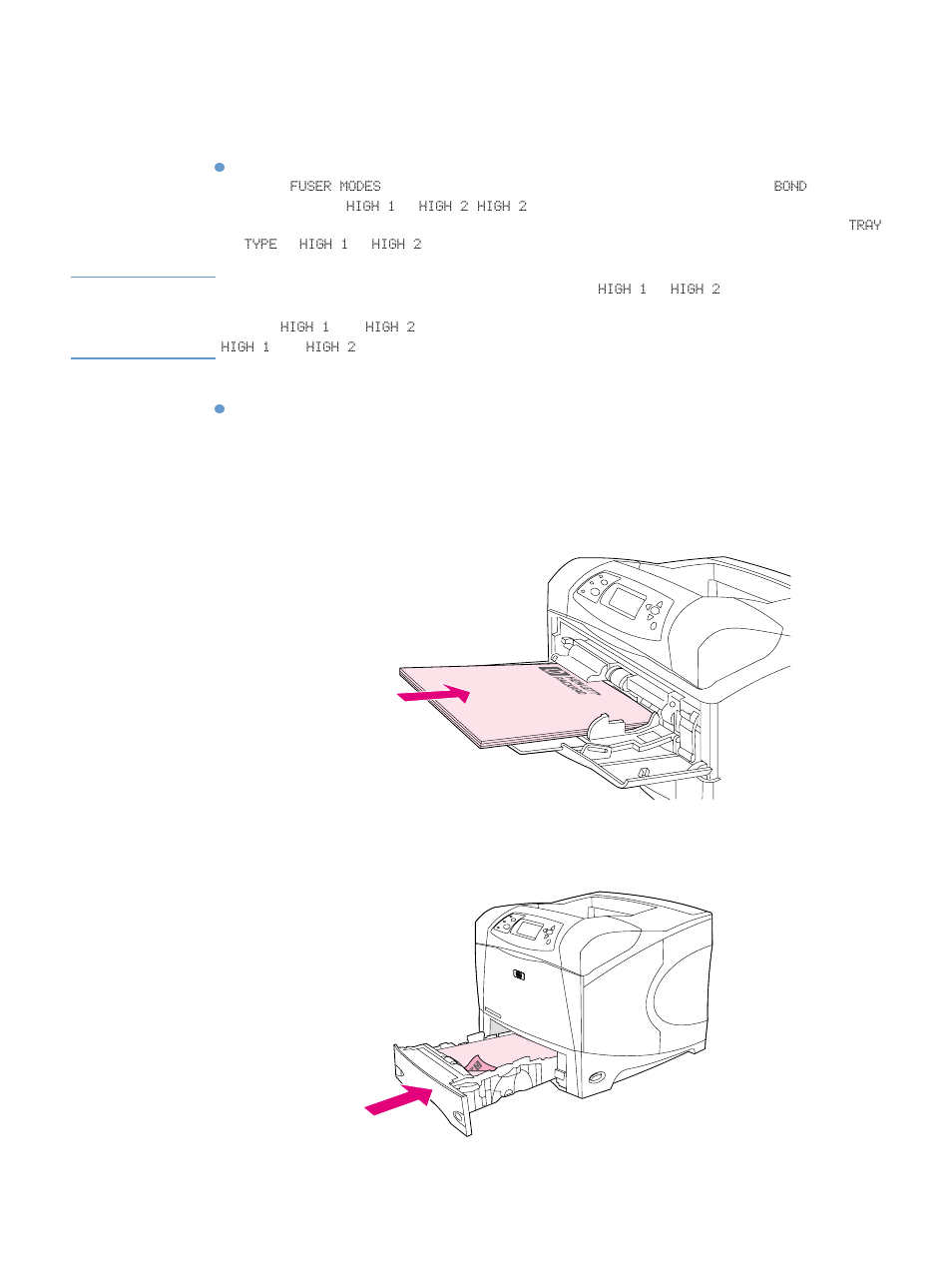 Printing on paper with a special finish, Printing | HP LaserJet 4300 Printer series User Manual | Page 63 / 218