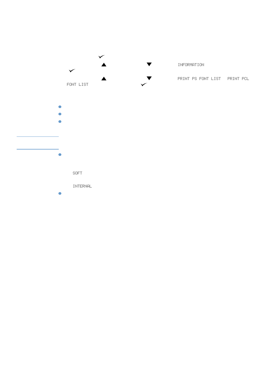 Ps or pcl font list | HP LaserJet 4300 Printer series User Manual | Page 88 / 218