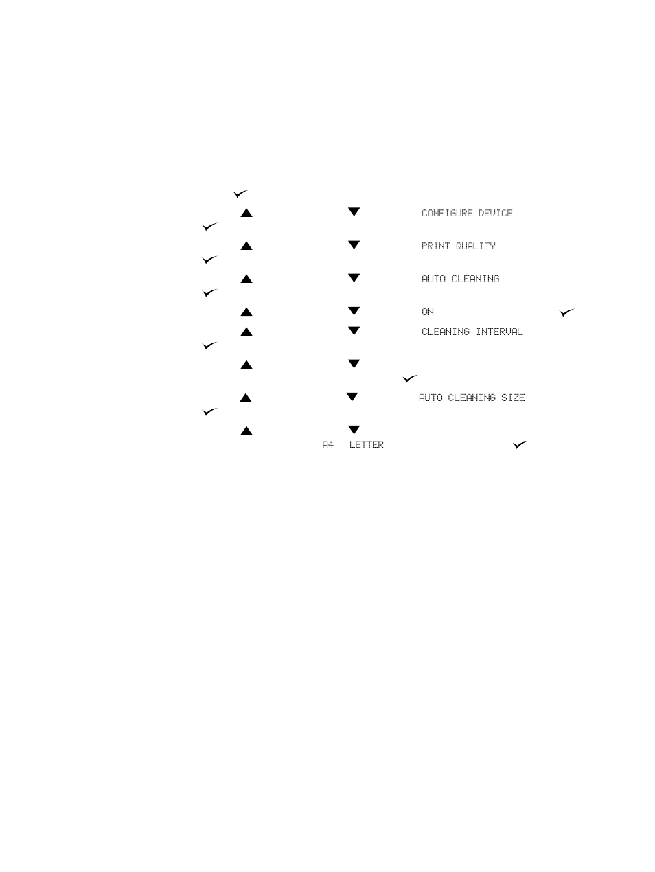 Running the cleaning page automatically | HP LaserJet 4300 Printer series User Manual | Page 92 / 218