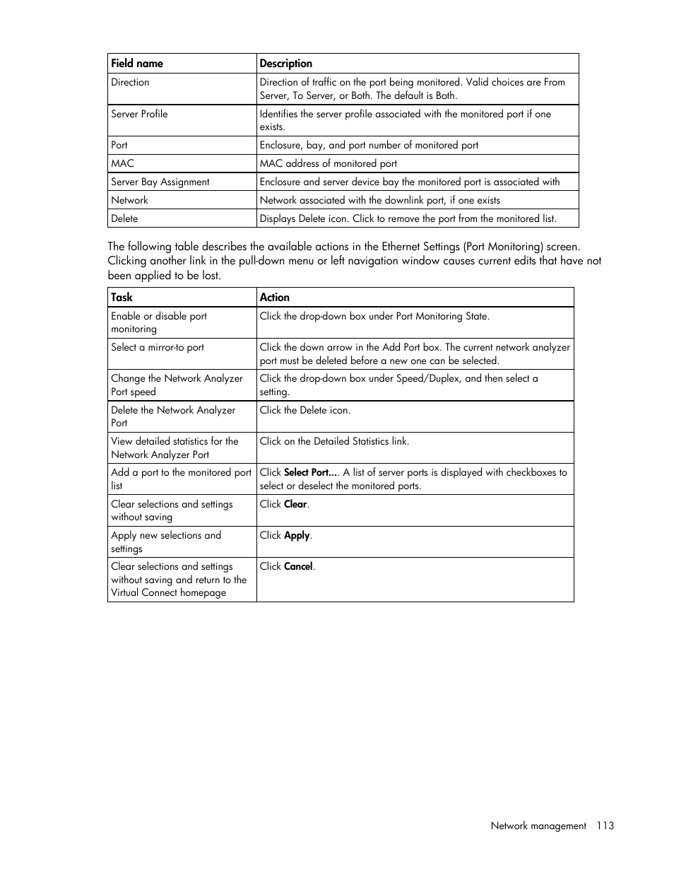 HP Virtual Connect 1.10Gb-F Ethernet Module for c-Class BladeSystem User Manual | Page 113 / 242