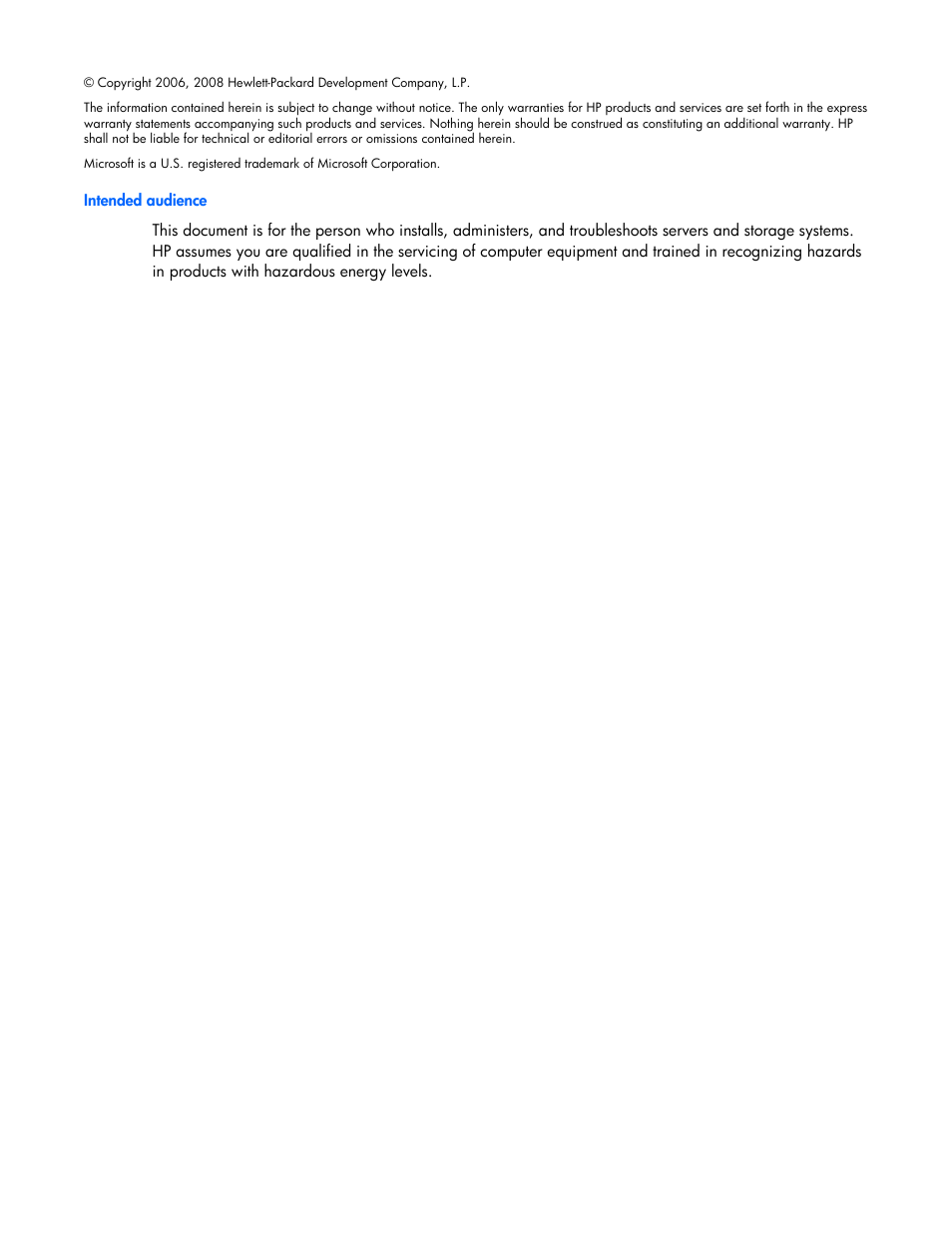 Notice | HP Virtual Connect 1.10Gb-F Ethernet Module for c-Class BladeSystem User Manual | Page 2 / 242