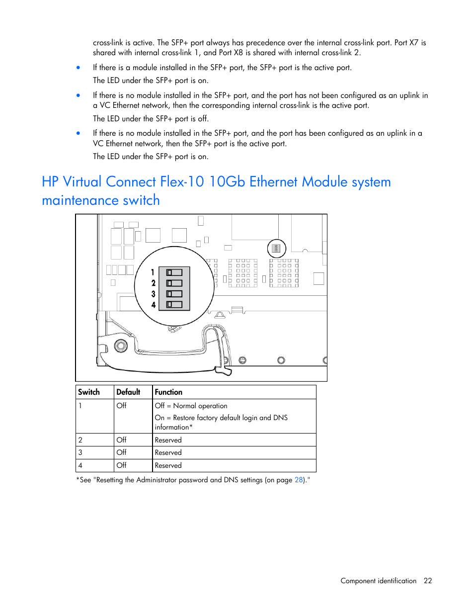 HP Virtual Connect 1.10Gb-F Ethernet Module for c-Class BladeSystem User Manual | Page 22 / 242