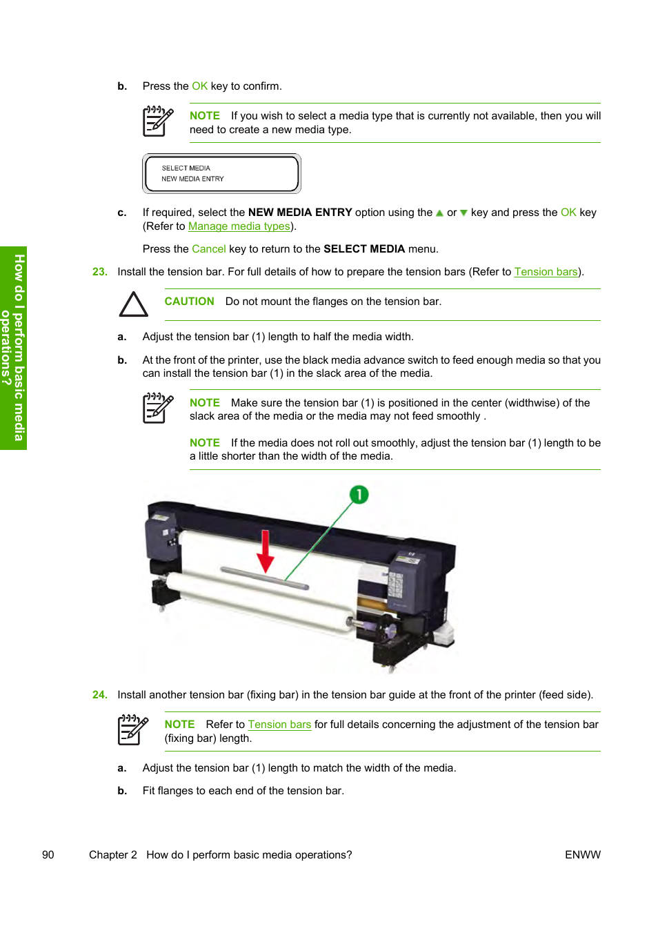 HP Designjet 10000s Printer series User Manual | Page 100 / 330